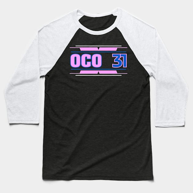 #31 OCO Logo Baseball T-Shirt by Lifeline/BoneheadZ Apparel